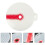 3 Piezas Protector Antisalpicaduras Para Batidor De Huevos 6