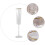 1 Pezzo Bicchiere Vino Bouquet Festa 3