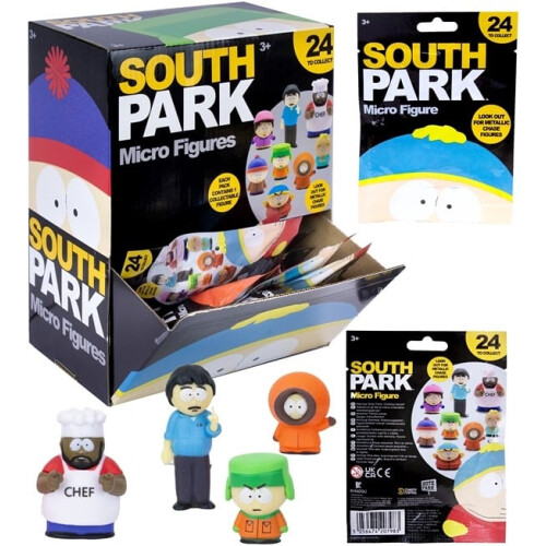 Nickelodeon X2 South Park Micro Action Figures in Blindbag Toy