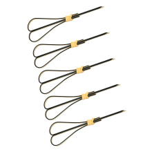 50 Stuks 15 Cm Cocktail Prikjes Schaarvormig Fruit Prikjes Zwart