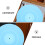 2Pièces Tapis Silicone Bleu Stabilité Et Protection Pour Vinyle 11