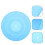 2Pièces Tapis Silicone Bleu Stabilité Et Protection Pour Vinyle 7