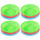 12Pcs Reusable Fast Food Baskets Round Storage Plates 10