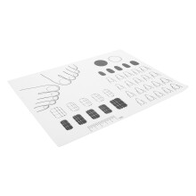 Silicone Manicure Mat Voor Nagelkunst En Nagellak Stickers