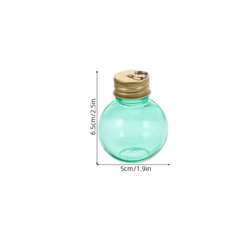 12Pcs Clear Plastic Fillable Christmas Drink Balls For Tree Decor 2