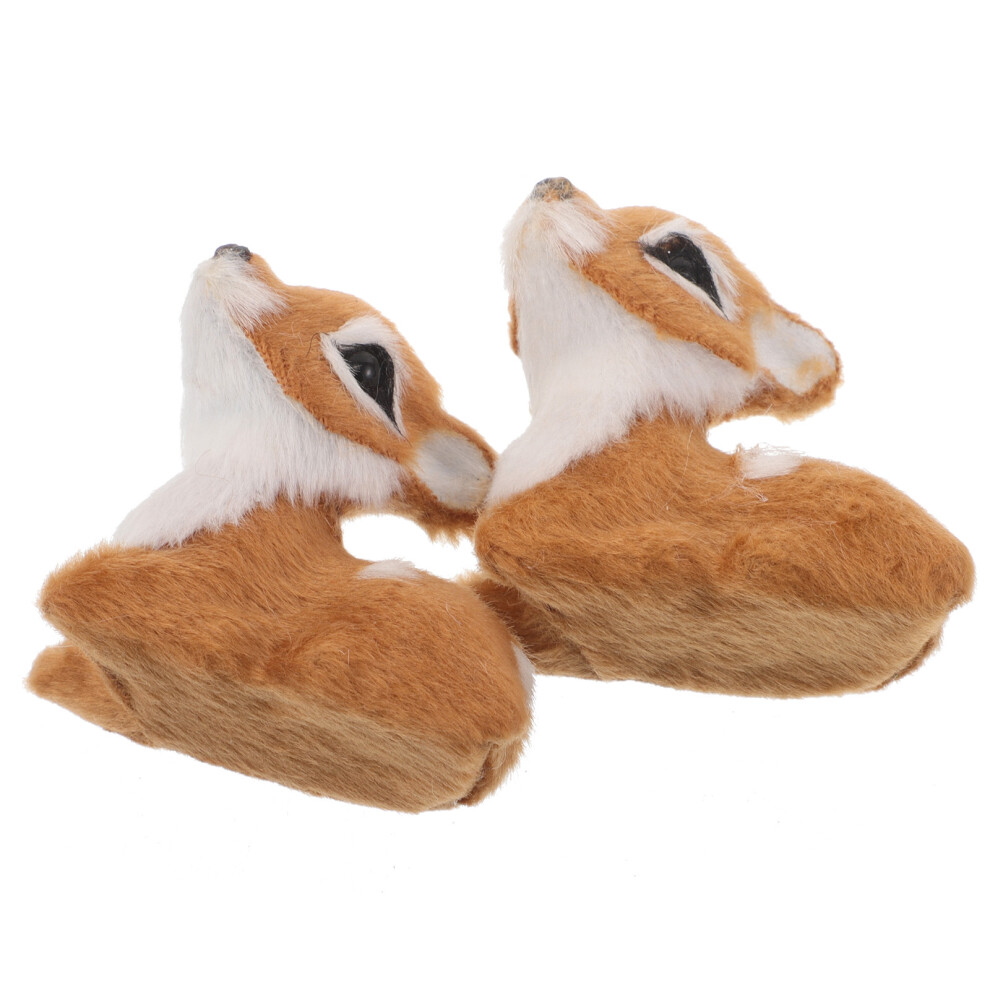 2 Sztuki BożOnarodzeniowy: Pluszowe Figurki Jelenia, Dekoracja-image