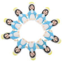 10 Sztuk Mini Figurki Marii Z Plastiku Do Dekoracji Ciast I Stołu