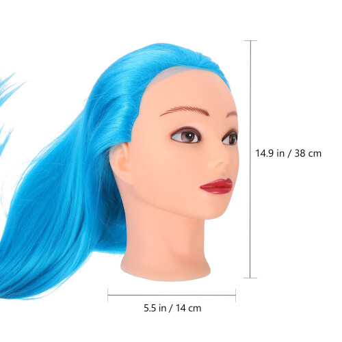Hairdressing Training Head Haar Styling Mannequin 1