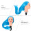 Hairdressing Training Head Haar Styling Mannequin 10