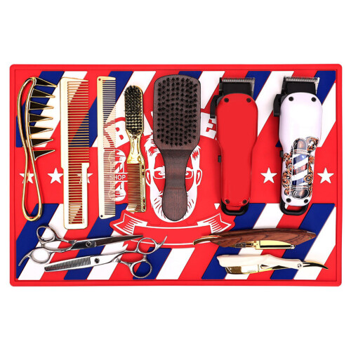 Barber Tool Organizer Mat - Antislip Siliconen Mat 2