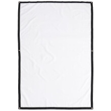 1 Unidad Pantalla Proyección Portátil 84” 16:9 Fibra Sintética Blanca