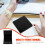 4Pcs Black Base Uv Solid Jelly Glue Storage Box Lightproof Plastic 7