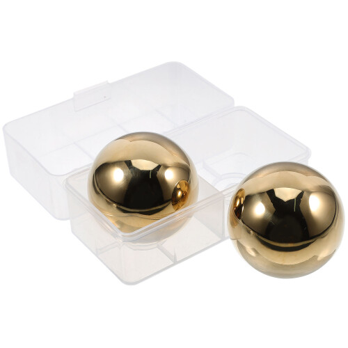 2 RVS Whiskey Stones Herbruikbare IJsbollen Drankcadeau 1