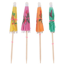 80 Stuks Exquise Papieren Cocktail Picks Voor Cake Decoratie