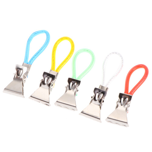 20pcs Plastic Towel Clips For Hand Towel And Assorted Color