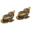 2Pcs Copper Toad Sculptures Fengshui Wealth Table Ornaments 6