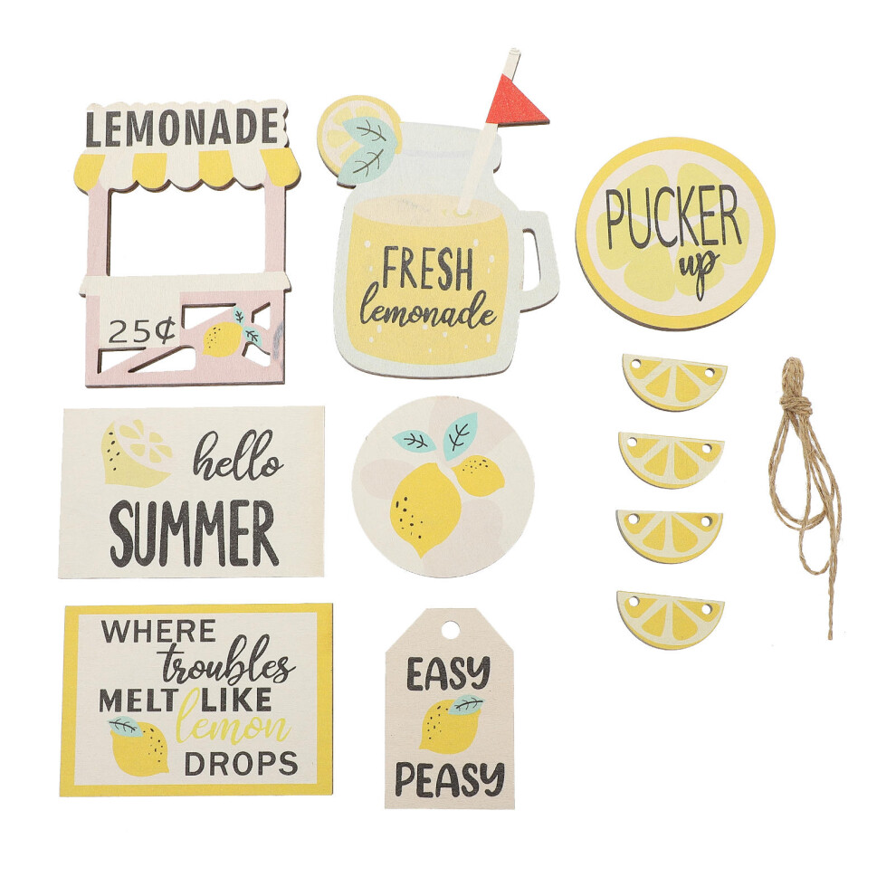 10 Sztuk Cytrynowy Wielopoziomowy Talerz Dekoracyjny Do Domu I Imprezy-image