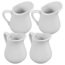 4 Sztuki Ceramicznych Czajniczków Do Śmietanki i Syropu