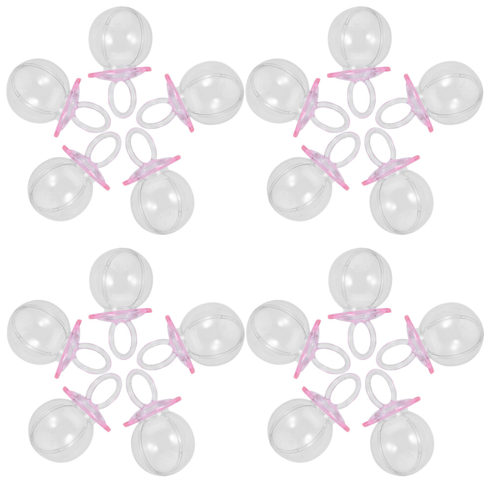 20 Sztuk Przezroczystych Mini PudełEk Na Cukierki W KształCie Smoka-image