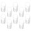 20 Mini Transparentes Inclinados Para E Aperitivos 1