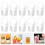 20 Mini Transparentes Inclinados Para E Aperitivos 9