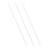 3 Stuks Plastic Blindstokken Verticale Lamellen Trekstangen 1