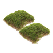 2Pcs Gramado Artificial Grama Falsa Decoração Paisagística Faça Você Mesmo