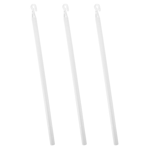 3 Stuks Plastic Blindstokken Verticale Lamellen Trekstangen 2