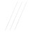 3 Stuks Plastic Blindstokken Verticale Lamellen Trekstangen 11