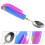 Concha Com Punho Anti-Derrapante E Utensílios Portáteis 9
