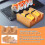 Suporte Para Sushi Madeira 2 Grades 8