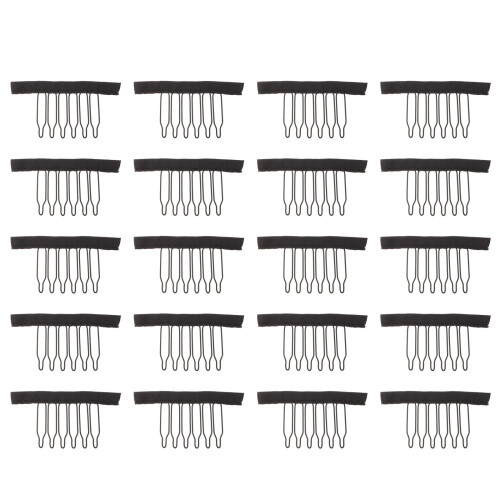 20 Unidades Com Dentes E Tampas Para Perucas Acessórios 1