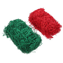 2 Unidades Papel Verde E Tirinhas 200 G Para Artesanato