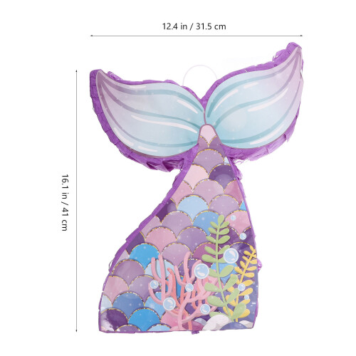 Conjunto De Pinata Com Cauda, Venda, Bastão E Doces 1