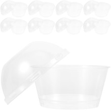 25 Unidades Para Com Tampa 130 Ml