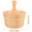 Conjunto De Balde Para Sauna Com Plástico E Concha 2