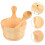 Conjunto De Balde Para Sauna Com Plástico E Concha 5