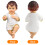 3Pcs Mini De Jesus Resina Para Decoração Religiosa 9