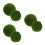 6 Unidades Bola De Grama Artificial Verde Para Decoração 6