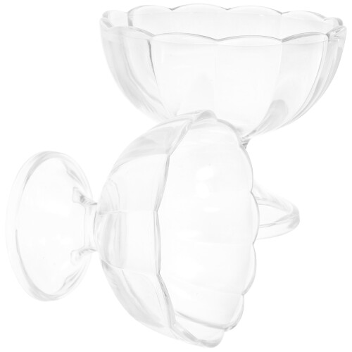 2Pcs Tigela De Sorvete Com Pé, , , Lanches, Servir