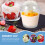 50 Unidades De Vasos De Plástico Para Postres Con 9
