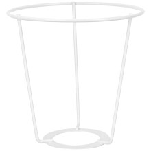 Witte Metalen Lampenkap Ring Voor Bureau- En Wandlamp Stevig