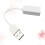 Adaptateur USB 2.0 7.1 Canaux Avec Câble Pour Haut-Parleur 10