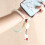 White Jade Bodhi Cellphone Lanyard Chinese Chain 10