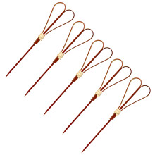 50 Stuks 10 Cm Rood Cocktail Prikjes Handgemaakt Schaarvormig