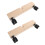 2 Stuks Room Divider Stand Panel Beugel Met Wielen Ondersteuning 9