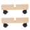 2 Stuks Room Divider Stand Panel Beugel Met Wielen Ondersteuning 3