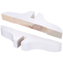 6 Stuks Room Divider Basis Vouwscherm Paneel Stand Steun