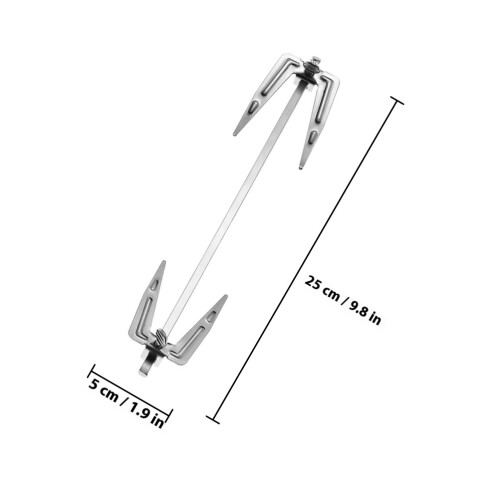 2Pcs Garfos De Giratórios Aço Inoxidável Para 1