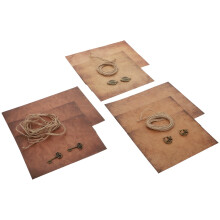 3 Conjuntos De Carta Com Envelopes Vintage